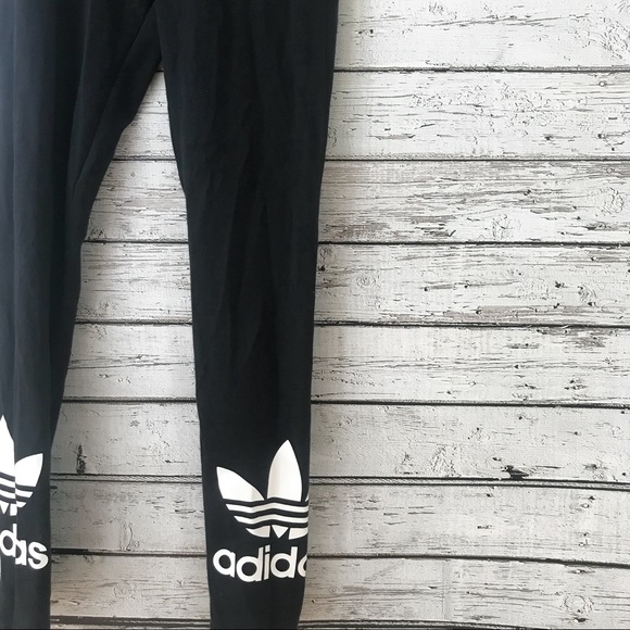 adidas Pants - Adidas Trefoil Black XS Leggings